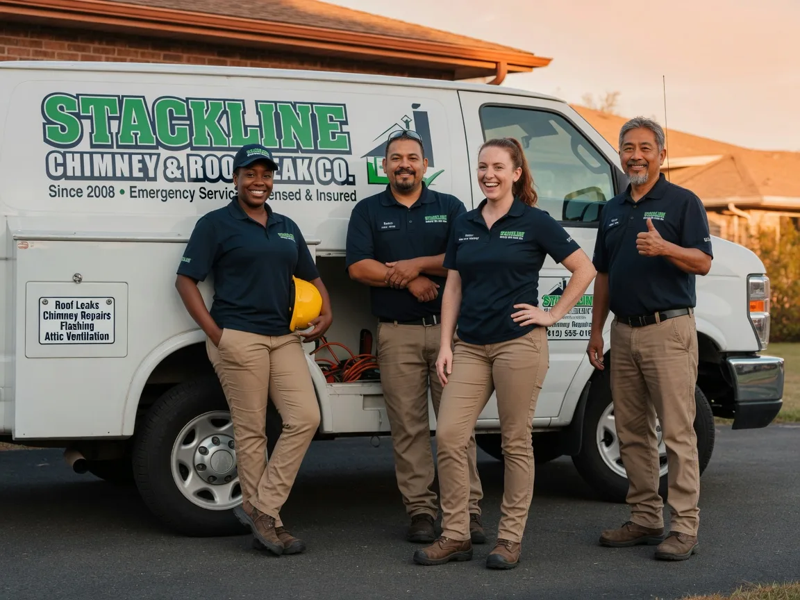 Chimney flashing repair company in Fort Sill, OK